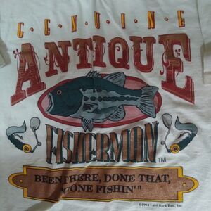 Vintage Antique Brand FIsherman Joke Gag T-Shirt